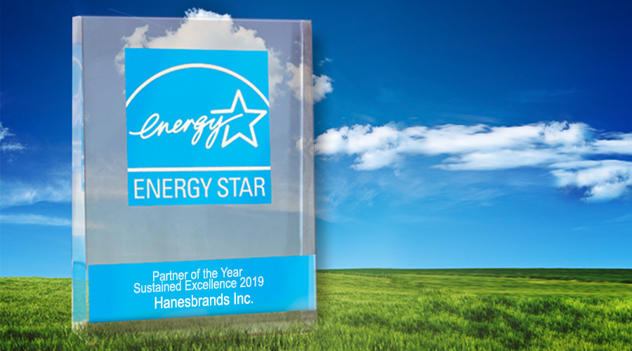 HanesBrands Celebrates 10th Consecutive U.S. EPA Energy Star Award for Environmental Stewardship
