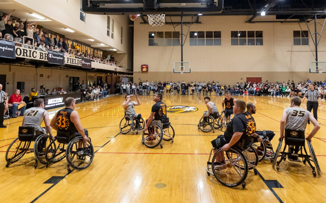 University of Missouri Student and Champion Collab on New Design for Wheelchair Basketball Team