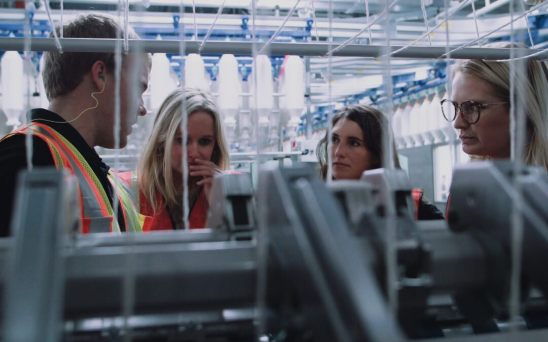 In Episode 3 of “Crop to Campus” Minidocumentary, College Students Explore How Cotton is Spun into Yarn Responsibly