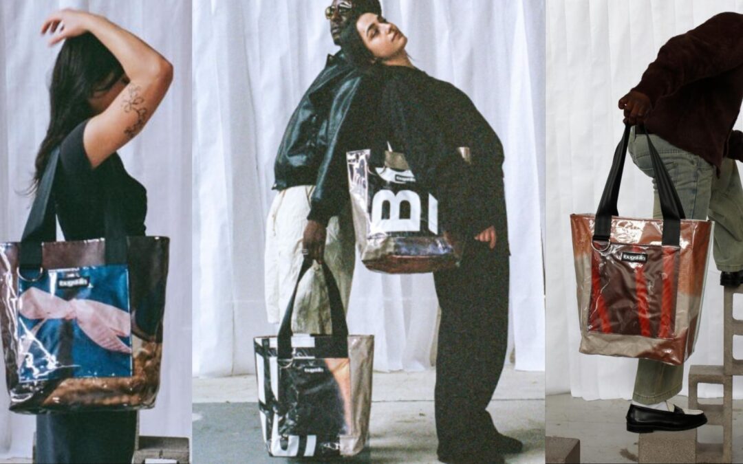 Billboards to Bags: Bonds and Bugskin Partner to Upcycle Campaign Materials